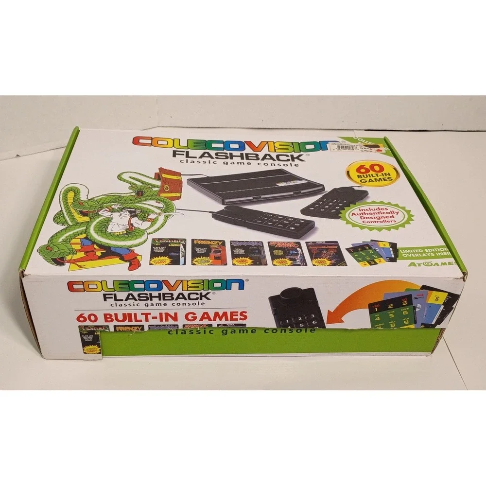 Colecovision Flashback Classic Game Console. 60 Games. ATGames CV450 Collector's